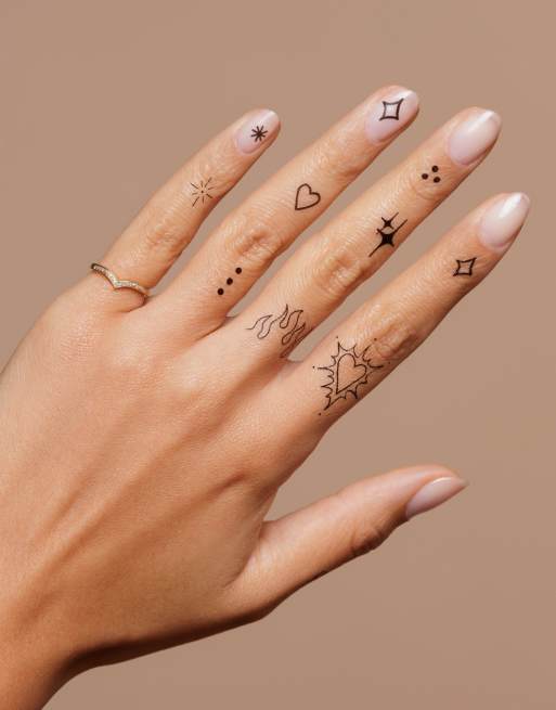 Inked by Dani – Zestaw 20 zmywalnych tatuaży – She's All That, 3 z 3