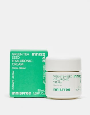 INNISFREE - Crème à l'acide hyaluronique et aux graines de thé vert - 50 ml-Pas de couleur