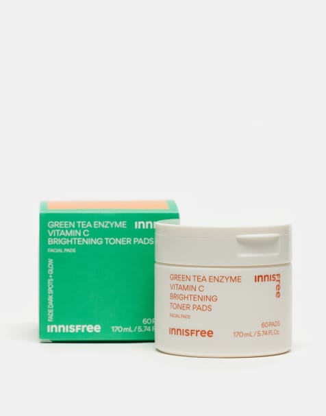 INNISFREE - Green Tea Enzyme Vitamin C - Dischetti con tonico illuminante - 60 dischetti - view 1