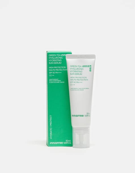 INNISFREE Green Tea Hyaluronic Moist Sun Serum SPF50 50ml - view 1
