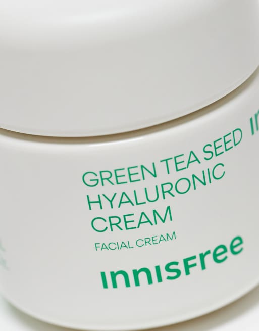 INNISFREE - Green Tea Seed Hyaluronic Cream - Crème met hyaluronzuur 50ml, 3 van 4