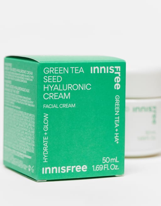 INNISFREE - Green Tea Seed Hyaluronic Cream - Crème met hyaluronzuur 50ml, 4 van 4
