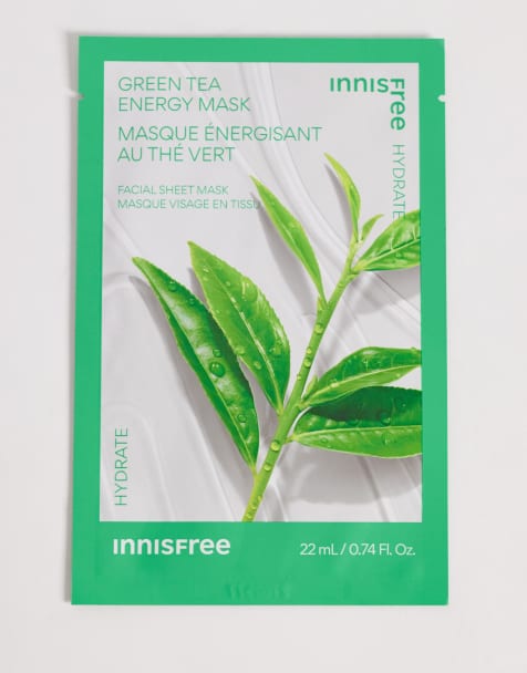 INNISFREE – Maska energetyzująca w płachcie z zieloną herbatą x 1 - view 1