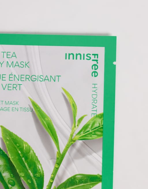 INNISFREE – Maska energetyzująca w płachcie z zieloną herbatą x 1, 2 z 3