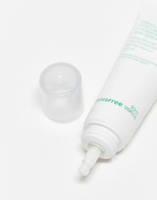 INNISFREE - Sérum solaire au thé vert et à l'acide hyaluronique SPF 50 - 50 ml, 3 de 4