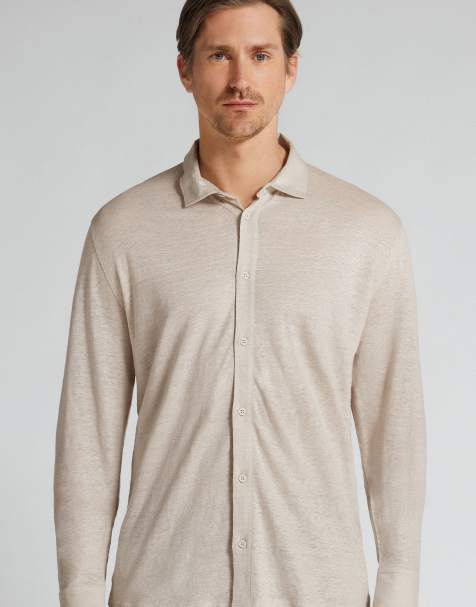 Intimissimi 100% soft linen shirt in linen - view 1