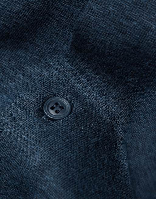 Intimissimi 100% soft linen shirt in ocean blue, 5 of 5