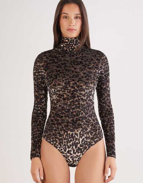 Intimissimi A moment of glamour in devore  leopard - view 1