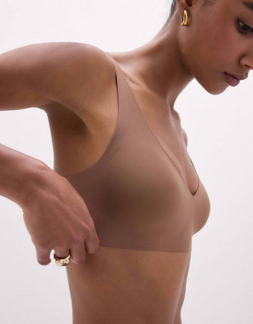 Intimissimi Aria microfibre bra in caramel, 3 of 6