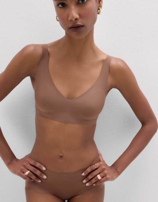 Intimissimi Aria microfibre bra in caramel, 4 of 6