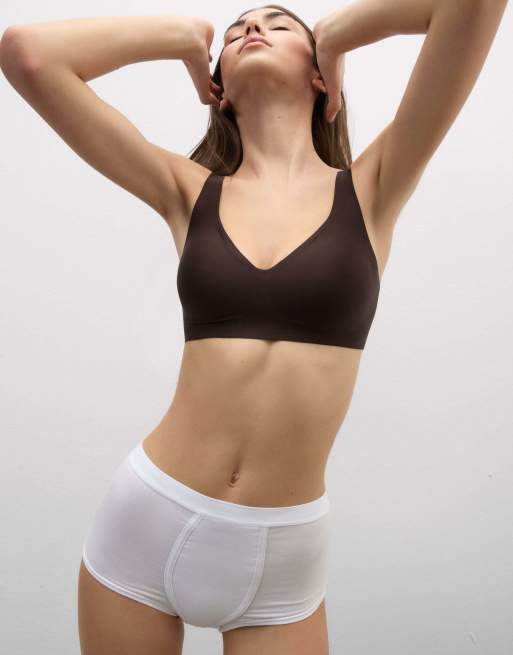 Intimissimi Aria microfibre bra in moka brown, 4 of 6
