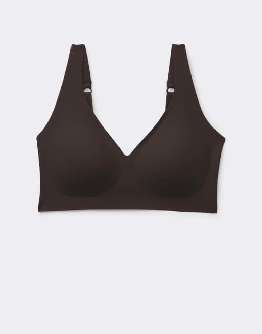 Intimissimi Aria microfibre bra in moka brown, 5 of 6