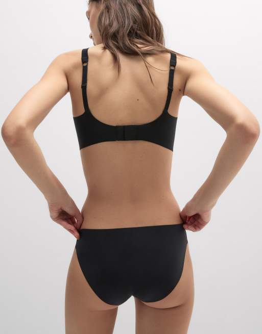 Intimissimi Aria microfibre racer-back bra in black, 2 of 4