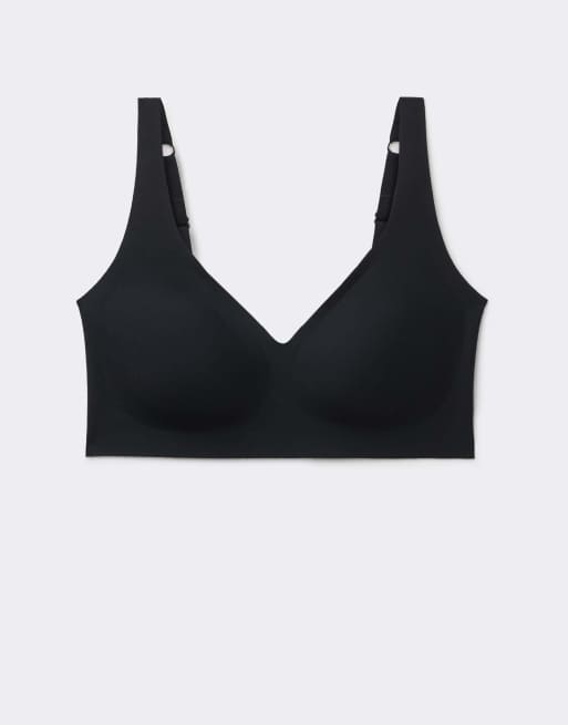 Intimissimi Aria microfibre racer-back bra in black, 5 of 6