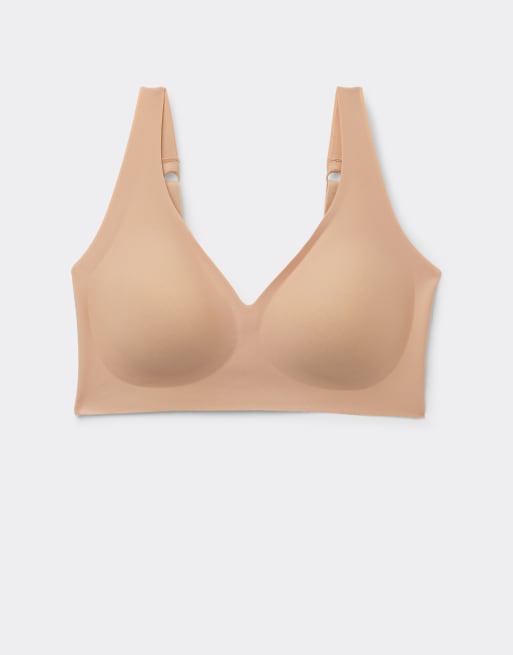 Intimissimi Aria microfibre racer-back bra in honey, 5 of 6