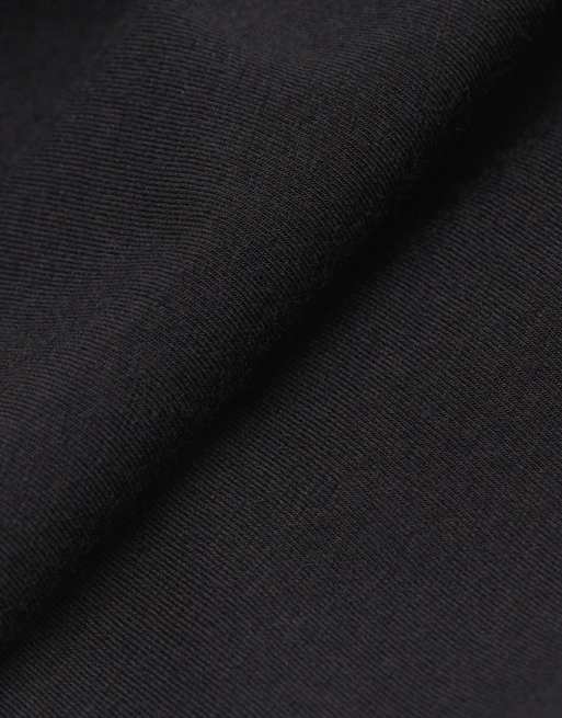 Intimissimi Boat-neck ultralight cotton top in black, 6 of 6