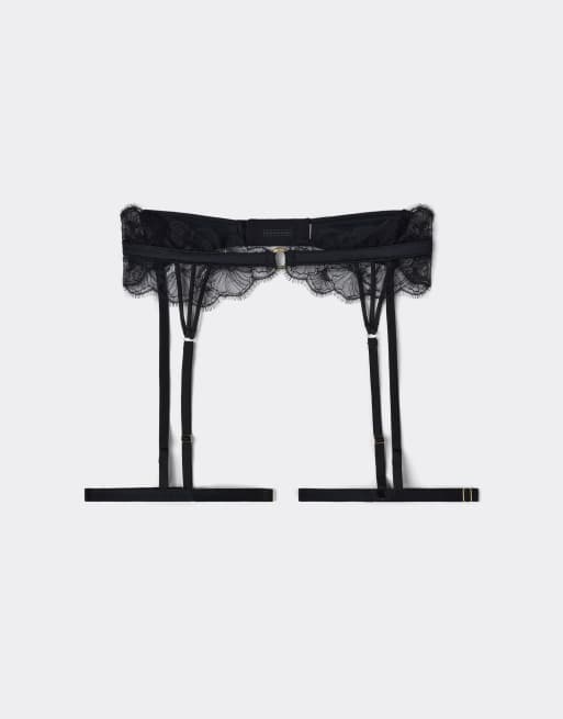 Intimissimi Catching eyes suspenders in black, 3 of 4