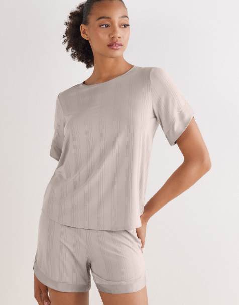 Intimissimi Delicate alchemy short modal pyjamas in rose beige - view 1