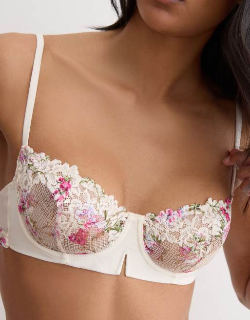 Intimissimi Denise stampa pretty flowers bra in floral print, 2 of 4