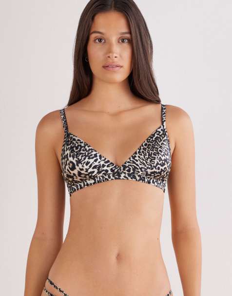 Intimissimi Emma a moment of glamour triangle bra in leopard print - view 1