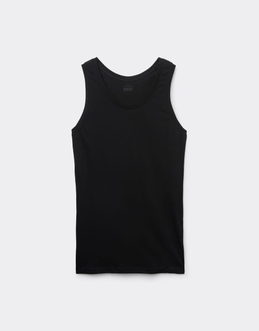 Intimissimi Extrafine vest top in black, 4 of 5