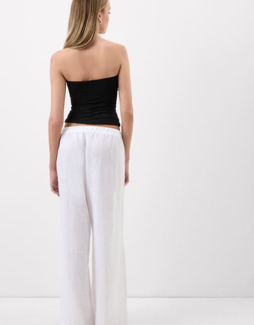 Intimissimi Fresh bamboo bandeau top in black, 2 of 4
