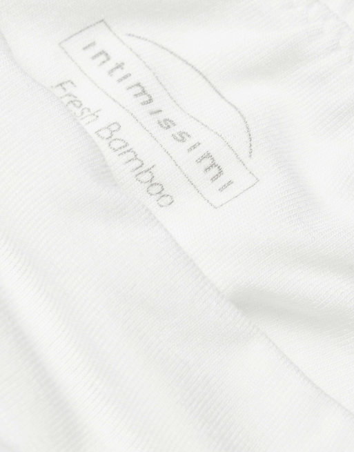 Intimissimi Fresh bamboo bandeau top in milk white, 6 of 6