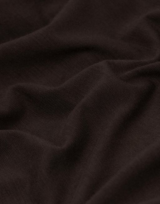 Intimissimi Fresh bamboo bandeau top in moka brown, 6 of 6
