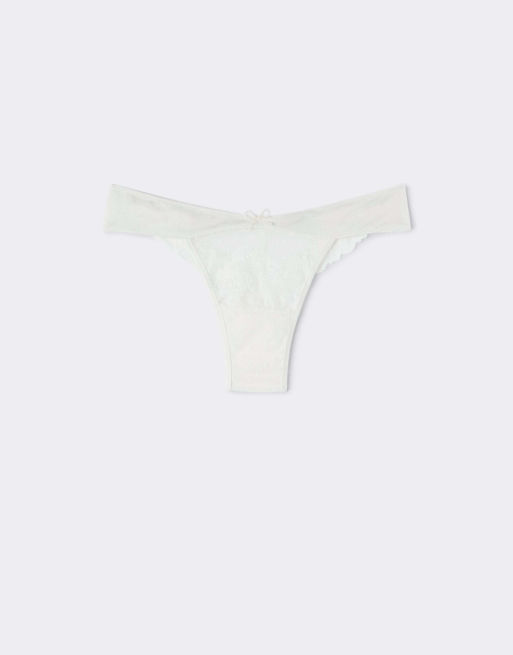 Intimissimi From the boudoir brazilian briefs in white, 5 of 5