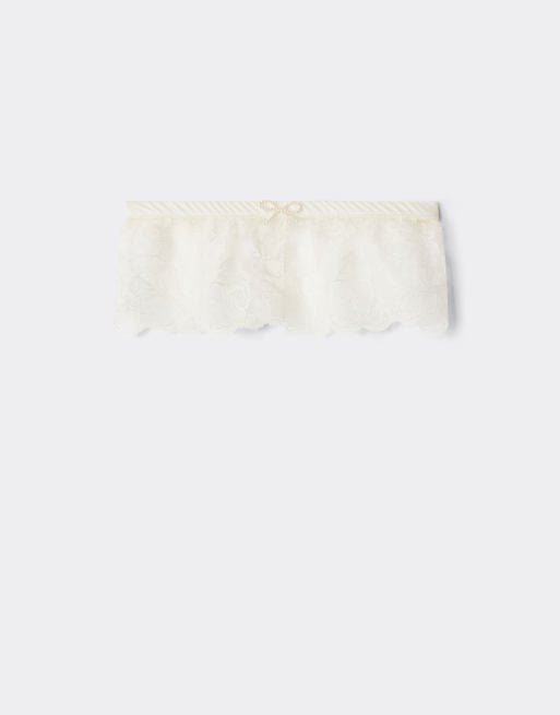 Intimissimi From the boudoir garters in white, 3 of 4