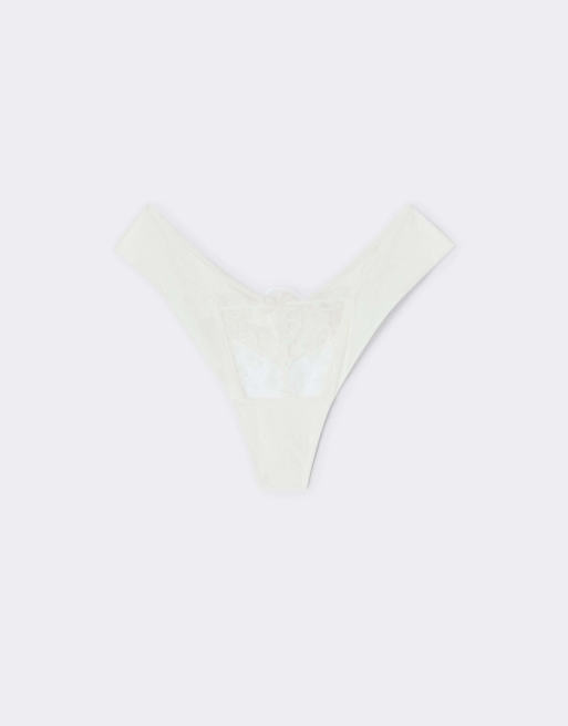 Intimissimi From the boudoir thong in white, 5 of 5