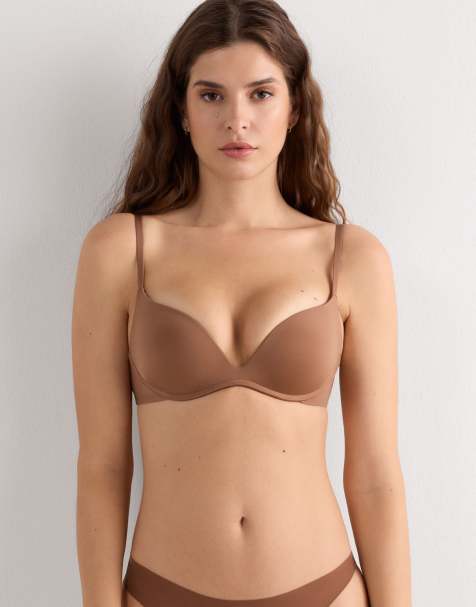 Intimissimi Gioia the silky touch in caramel dark beige