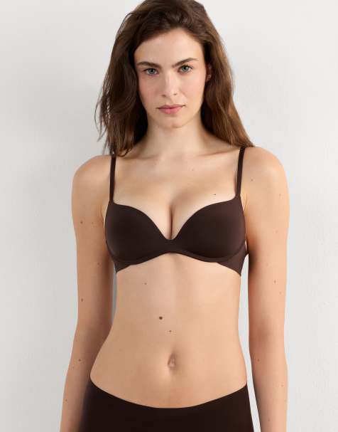 Intimissimi Gioia the silky touch in mocha brown - view 1