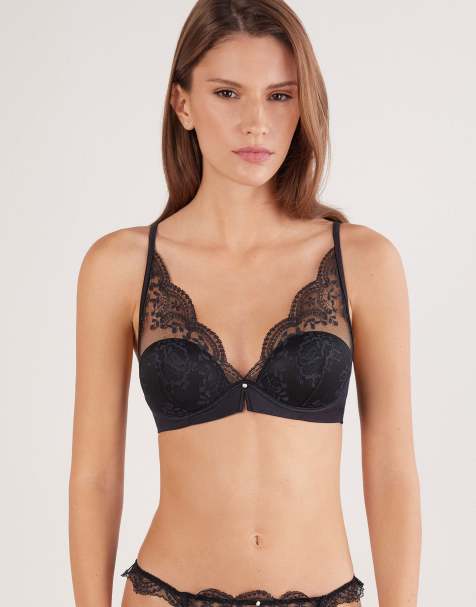 Intimissimi La vie en rose elena balconette bra in black - view 1