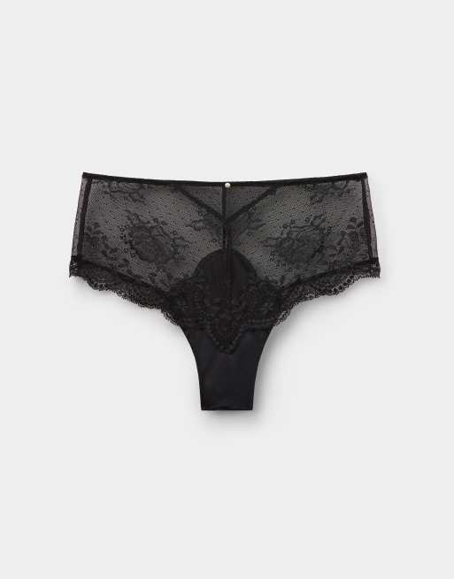 Intimissimi La vie en rose french knickers in black, 5 of 6