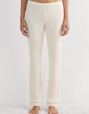 Intimissimi Long micromodal trousers in vaniglia-White