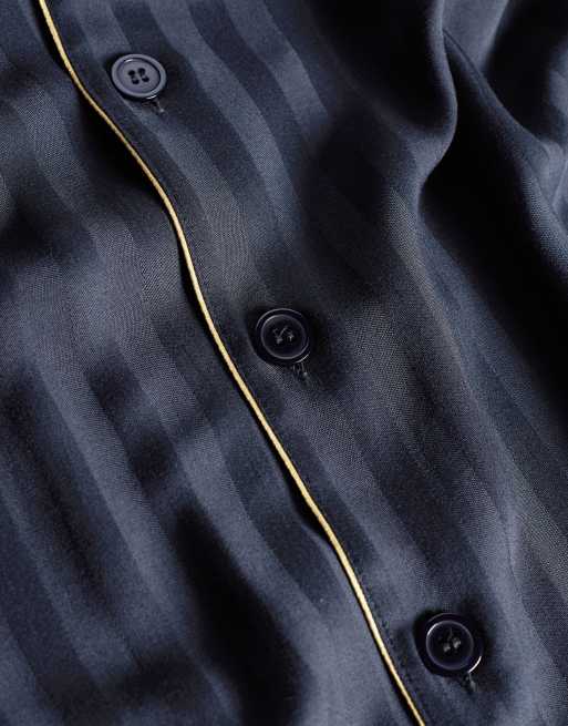 Intimissimi Long modal pyjamas in dark blue, 5 of 5