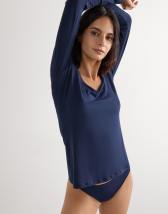 Bershka Faux fur aviator hat in black