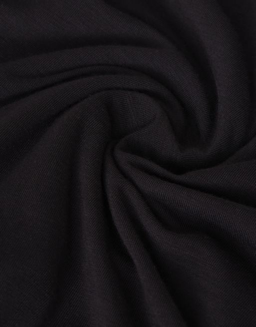 Intimissimi Long-sleeved bodysuit with v neck in black, 6 of 6