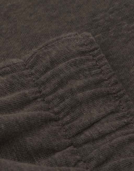 Intimissimi Men’s 100% linen shorts in brown, 5 of 5