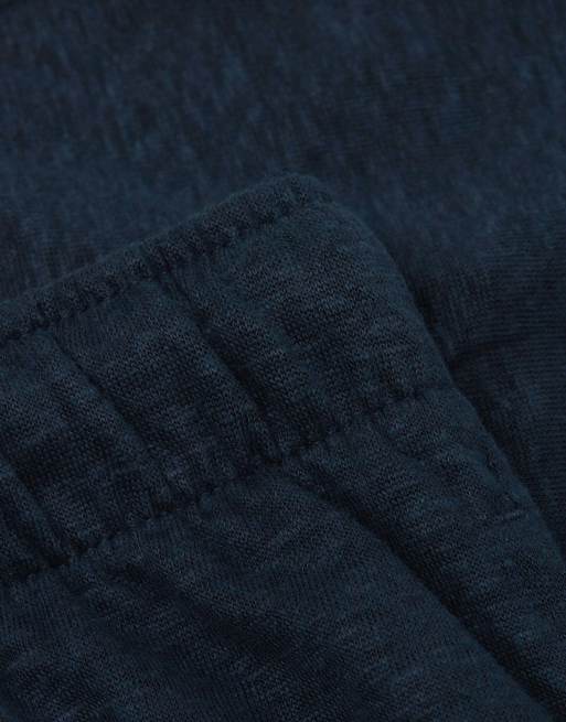 Intimissimi Men’s 100% linen shorts in ocean blue, 5 of 5