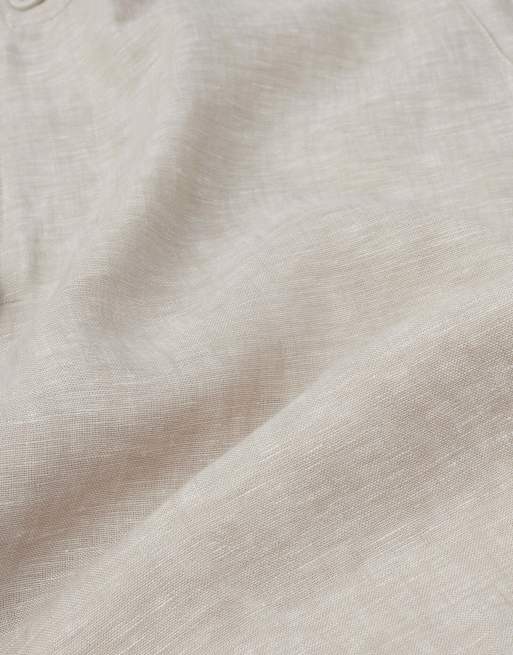 Intimissimi Men’s 100% linen shorts in sand, 5 of 5