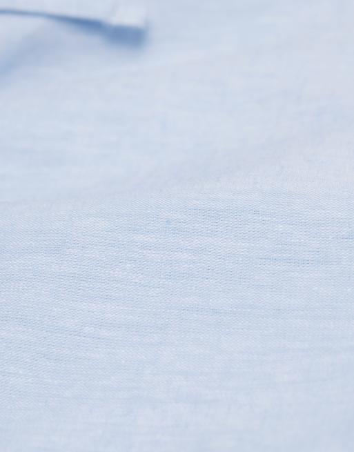 Intimissimi Men's cotton and linen shorts in light blue, 5 of 5