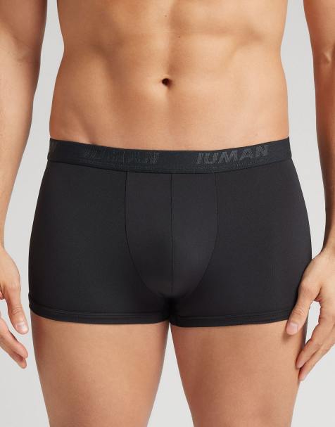 Intimissimi Microfibre boxers with logo in black - view 1
