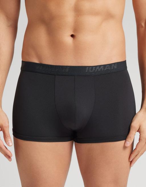 Intimissimi Microfibre boxers with logo in black