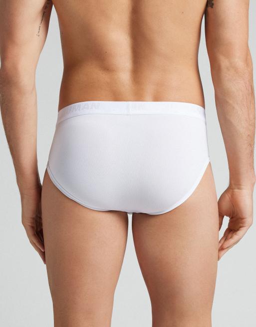 Intimissimi Microfibre briefs with logo in white, 2 of 5