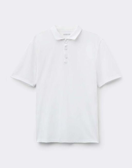 Intimissimi Non-iron polo in white, 3 of 5