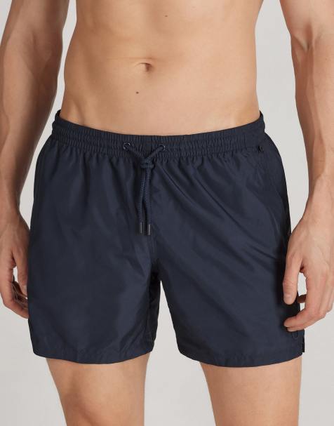 Intimissimi Plain swim trunks in rich blue - view 1