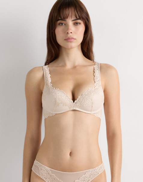 Intimissimi Pretty flowers gioia super push-up bra in cream ivory - view 1