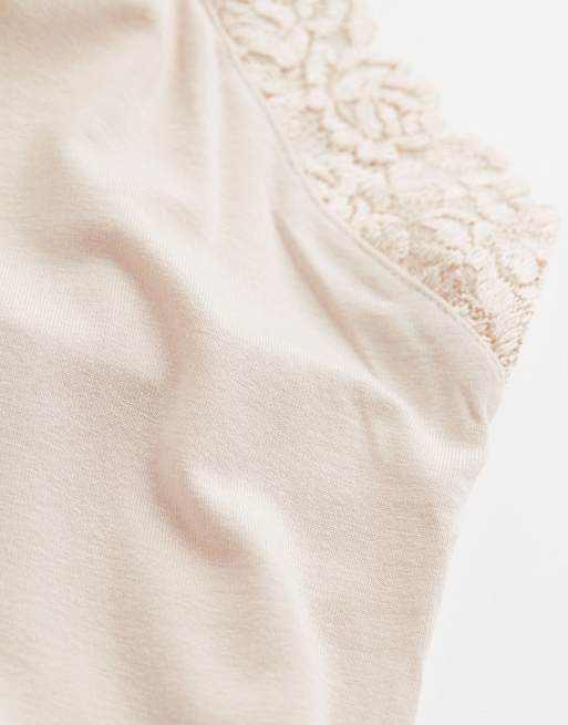 Intimissimi Pretty flowers modal top in cream ivory, 6 of 6